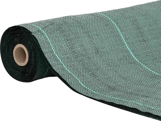 vidaXL 4005255 Țesătură De Acoperire A Solului 1.5x5m Verde