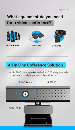 Andowl Q-SX988 Web Camera 4K Q-SX988