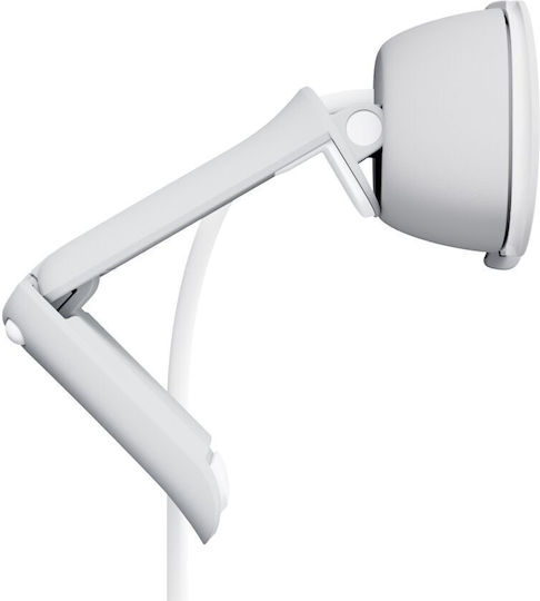 Logitech Brio 100 Web Camera Full HD 1080p Λευκή 960-001617