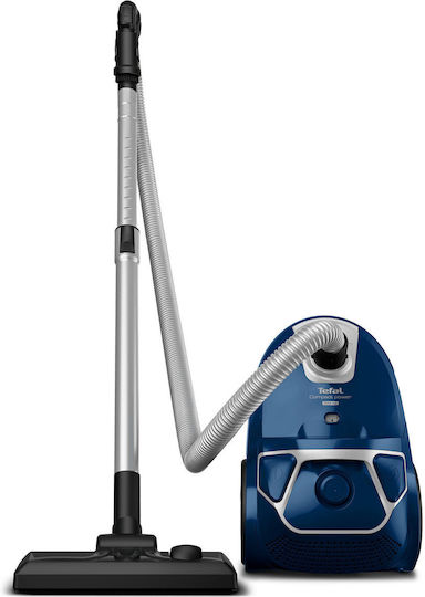 Tefal Compact Power Electric Vacuum Cleaner 750W Bagged 3l Blue
