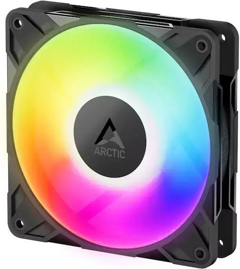 Arctic P12 Pro Case Fan 120mm (2000rpm / 77cfm) με ARGB Φωτισμό 3τμχ