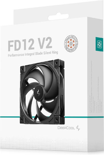 Deepcool FD12 V2 Вентилатор за кутия 120mm (500rpm / 79.89cfm) Без LED осветление