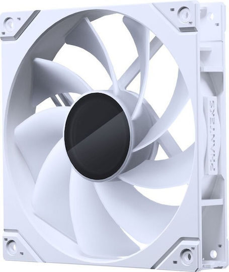 Phanteks M25G2-140 Reverse Blade Case Fan 2000rpm 72.72cfm with ARGB Lighting and 6-Pin Connection 3pcs White