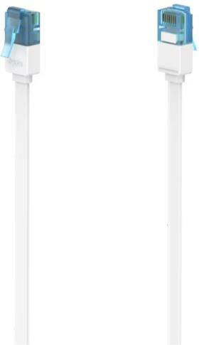 HAMA Flat U/UTP Cat.6 (Gigabit) Cablu De Rețea Ethernet 5m Alb