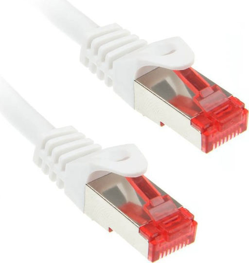 InLine S/FTP Cat.6 (Gigabit) Καλώδιο Δικτύου Ethernet 5m Λευκό
