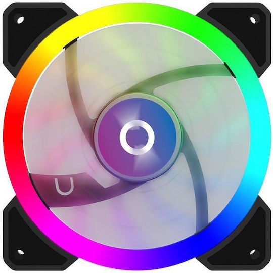 Aqirys Cetus Case Fan 120mm με RGB Φωτισμό