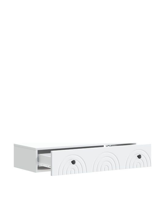 Consolă Metalică Albă M87.5xL34.5xÎ17cm