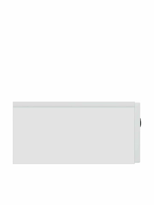 Metal Console White L59xW34.5xH17cm