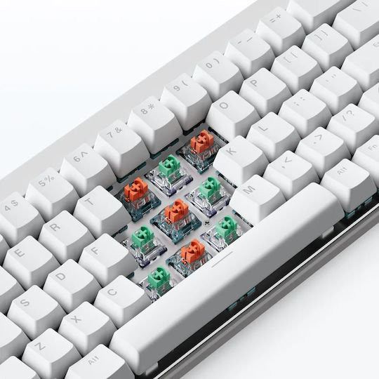 MCHOSE Ace 68 Air Ηall Effect Gaming Πληκτρολόγιο Tenkeyless με Magnetic διακόπτες και RGB φωτισμό (Αγγλικό US)