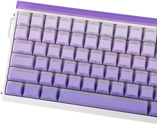 Aula HERO84 HE Gaming Mechanical Keyboard 75% with RGB Lighting (English US) White