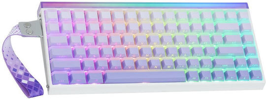 Aula HERO84 HE Gaming Mechanical Keyboard 75% with RGB Lighting (English US) White