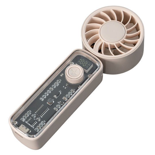 Morris Handheld USB Klappbarer Ventilator Rosa MHF-14103