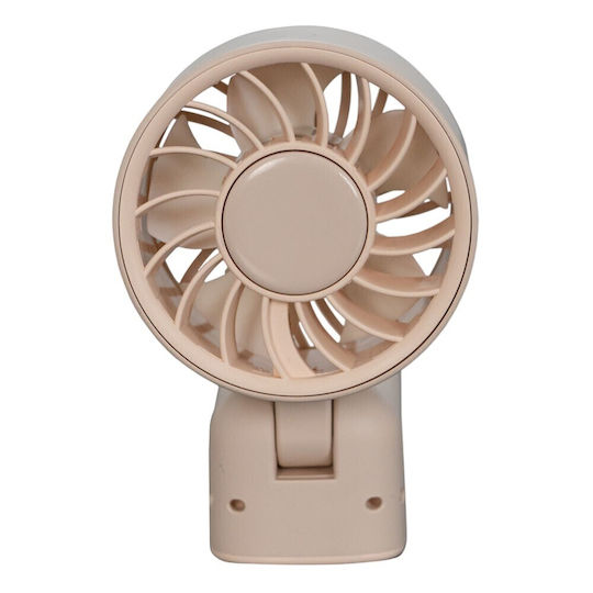Morris Handheld USB Klappbarer Ventilator Rosa MHF-14103