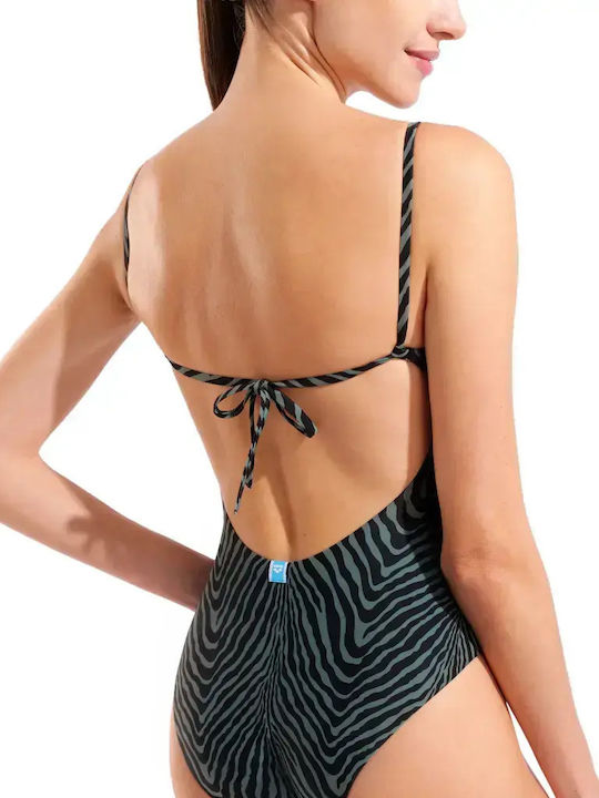 Water Ολόσωμο Μαγιό Water Prints