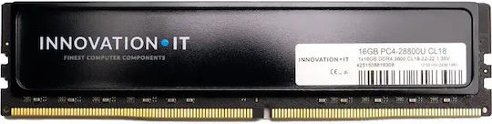 Innovation IT 16GB DDR4 RAM с Скорост 3600 за Настолен компютър