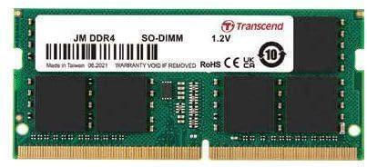 Transcend DDR4 με Module 1x8GB και Ταχύτητα 3200 για Laptop