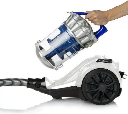 Domo Vacuum Cleaner 700W Bagless 1.5lt White