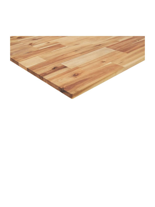vidaXL Rectangular Table Surface Made of Solid Acacia Wood 80cm 80x40cm 40x2cm 4008813