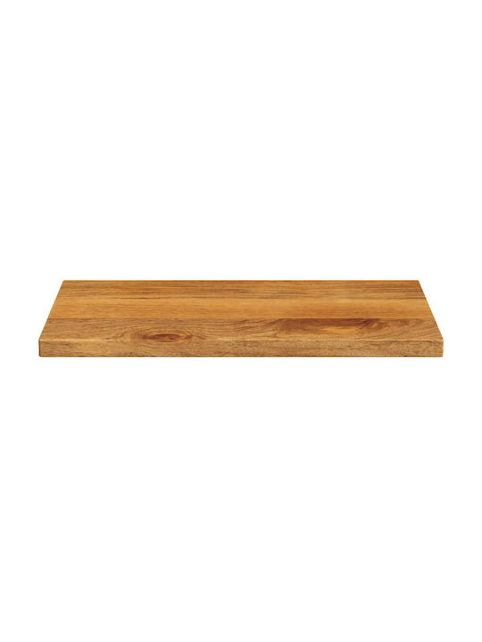 vidaXL Rectangular Table Surface Made of Solid Mango Wood 40x20x3.8cm 371615