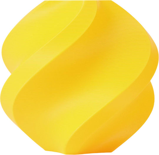 Bambu Lab PLA 3D Printer Filament 1.75mm Yellow 1kg 1pc Refill