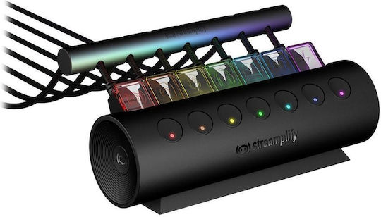 Streamplify Ctrl 7 Usb Хъб Rgb Осветление 7 X Usb