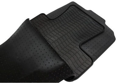 Rubber Car Mats Audi Q5 2008-2017 Set Front and Back 4 Pieces Petex Pt-12210