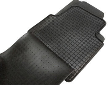 Gummierte Auto Fußmatten Skoda Roomster 2006-2015 4 Stück Petex Pt-21110
