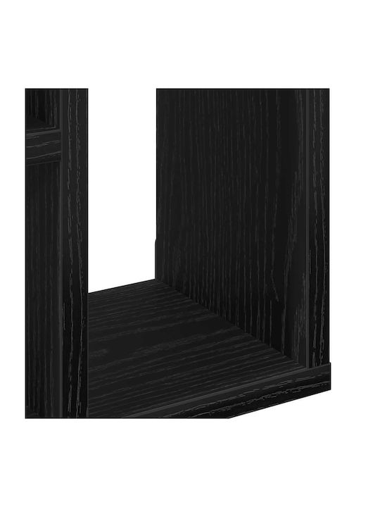 Ράφι Τοίχου Black Oak 45x16x45εκ.