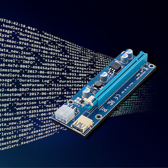 Qoltec Riser-Karte Für Vertikale Montage 55507