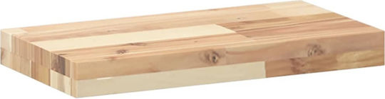 Етажерка Raw Масивна Акациева Дървесина 60x20x4см