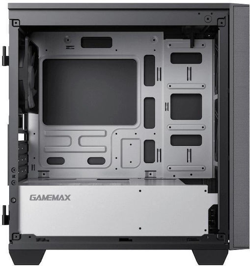 GameMax Aero Mini Eco Gaming Mini Tower Carcasă PC cu Fereastră Laterală Neagră
