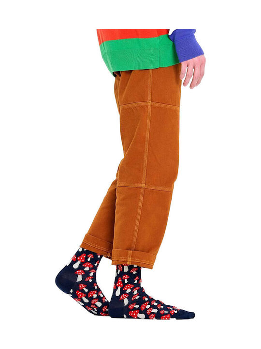 Happy Socks Mushroom Men's Socks Blue