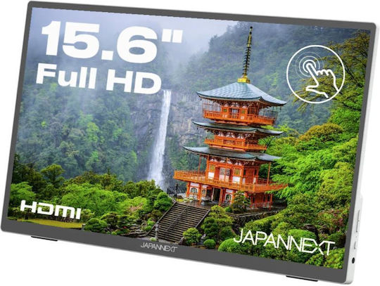Japannext IPS HDR Φορητό Monitor 15.6" FHD 1920x1080