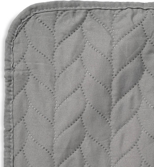Easy Home Κουβερλί Μονό από Πολυεστέρα Γκρι 160x220cm