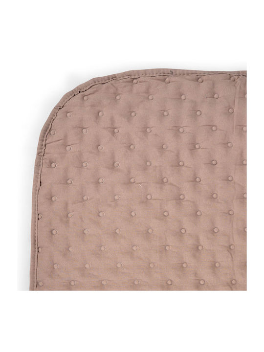 Easy Home Κουβερλί Υπέρδιπλο Microfiber Μπεζ 220x230cm