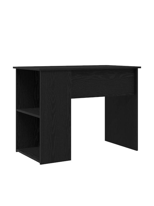 Desk Wooden Black Oak 100x55x75cm