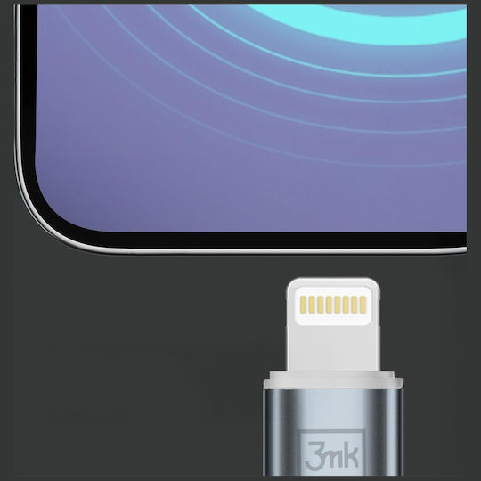 3MK Hyper USB-C zu Blitzkabel 27W Weiß 2m