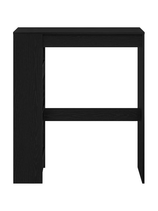 Bar-Tisch Holz Schwarz Eiche 90x40x103,5cm