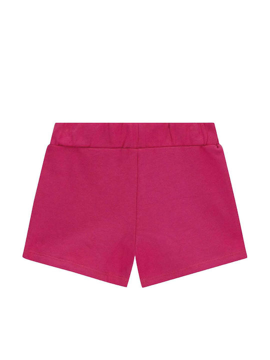 Guess Pantaloni Scurți/Bermude Pentru Copii Pantaloni Scurți Din Țesătură Fuchsia