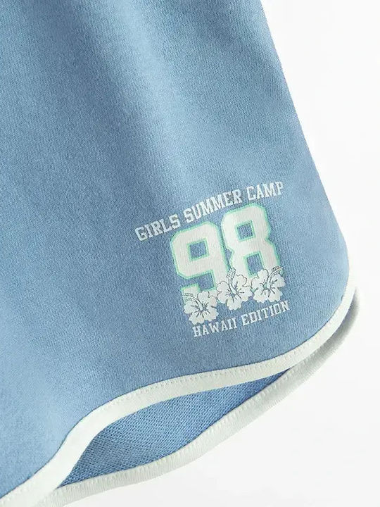 Kids Shorts Bermudas Fabric Blue