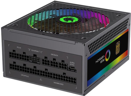 GameMax 750W Schwarzes Vollständig Modular 80 Plus Gold Netzteil für Computer (SAGMRGBPRO750ATX3)