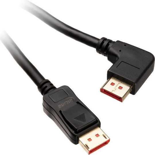 InLine Kabel DisplayPort-Stecker - DisplayPort-Stecker 2m Schwarz (17152L)