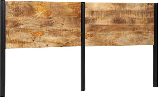 vidaXL Wooden Bed Headboard Brown 200x100cm