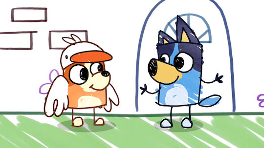 Bluey's Quest for the Gold Pen PS5 Game