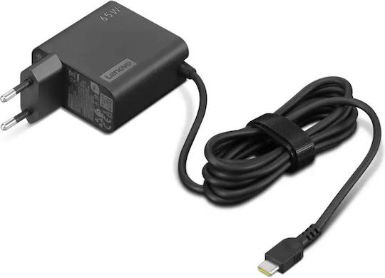 Lenovo USB-C Laptop Charger 65W 20V 1.5A for Lenovo with Detachable Power Cord