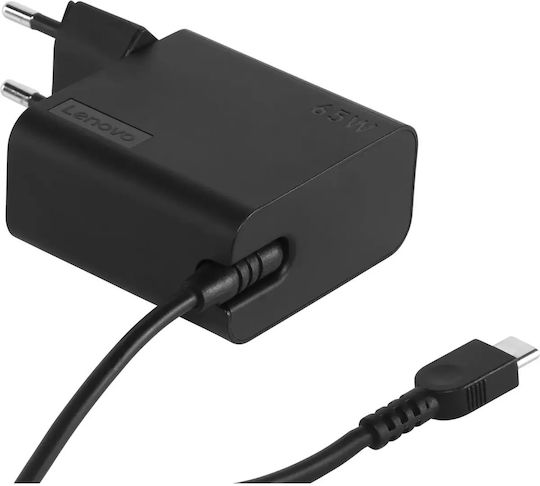 Lenovo USB-C Laptop Charger 65W 20V 1.5A for Lenovo with Detachable Power Cord