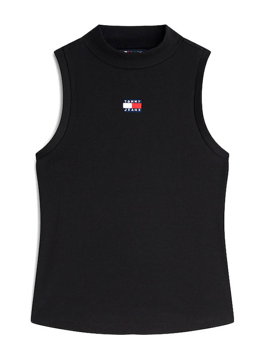 Women's Cotton Sleeveless Blouse Black