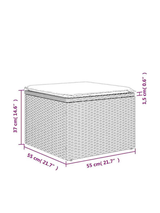 Canapea De Colț Pentru Exterior Rattan