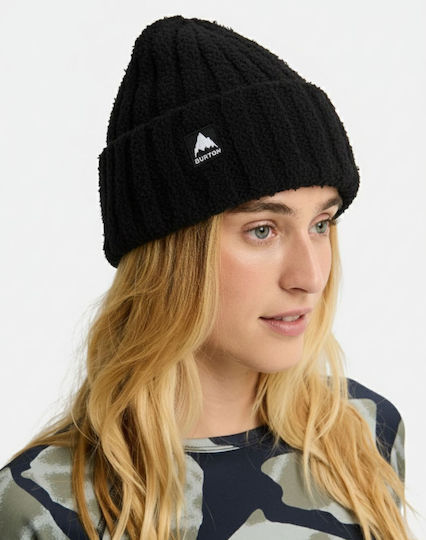 Beanie Unisex Knitted Beanie in Black Colour