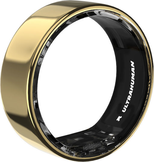 Ultrahuman Air Smart Ring 19.9mm Waterproof with Heart Rate Monitor Gold